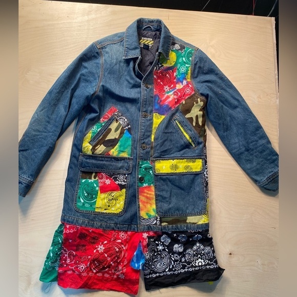 Big Rock Canyon Jackets & Blazers - Big Rock Canyon Rugged Wear Denim Jacket Large (CO)